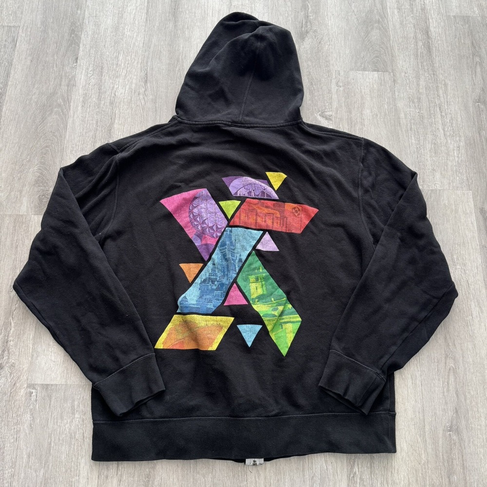2019 Disney IMAGINEERING D23 Expo Disney Parks Zip Up Event Jacket 2XL XXL